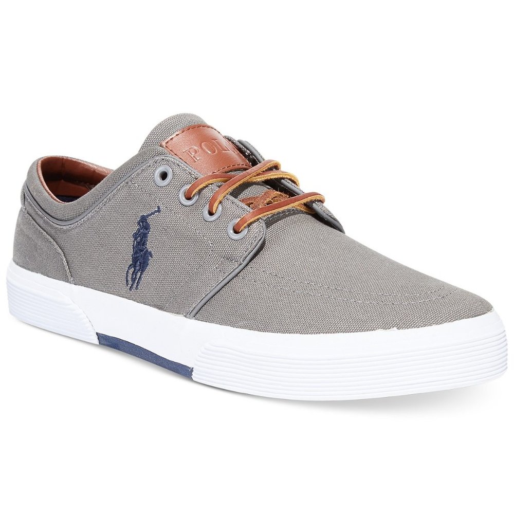 Polo Ralph Lauren Faxon Sneakers Canvas Boat Shoes